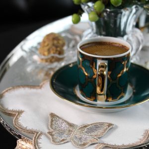 BUTTERFLY (KREM) - 2'li Kokteyl Peçetesi - Görsel 3